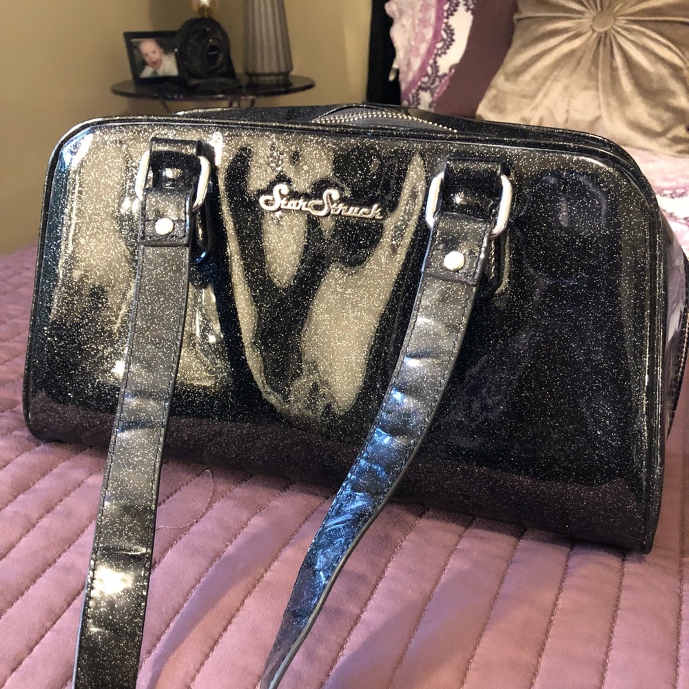 Starstruck glitter vinyl purse